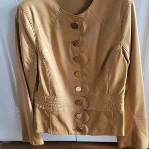 Tory Burch Cordilia Leather Jacket